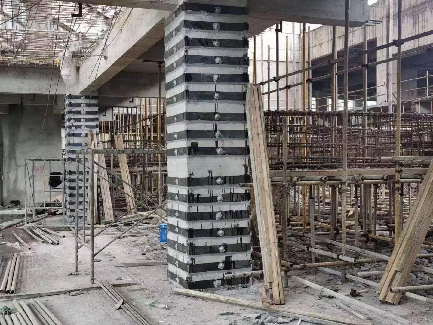 惠州柱子包钢加固施工方案